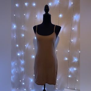 SKIMS Fits Everybody Slip Dress Umber